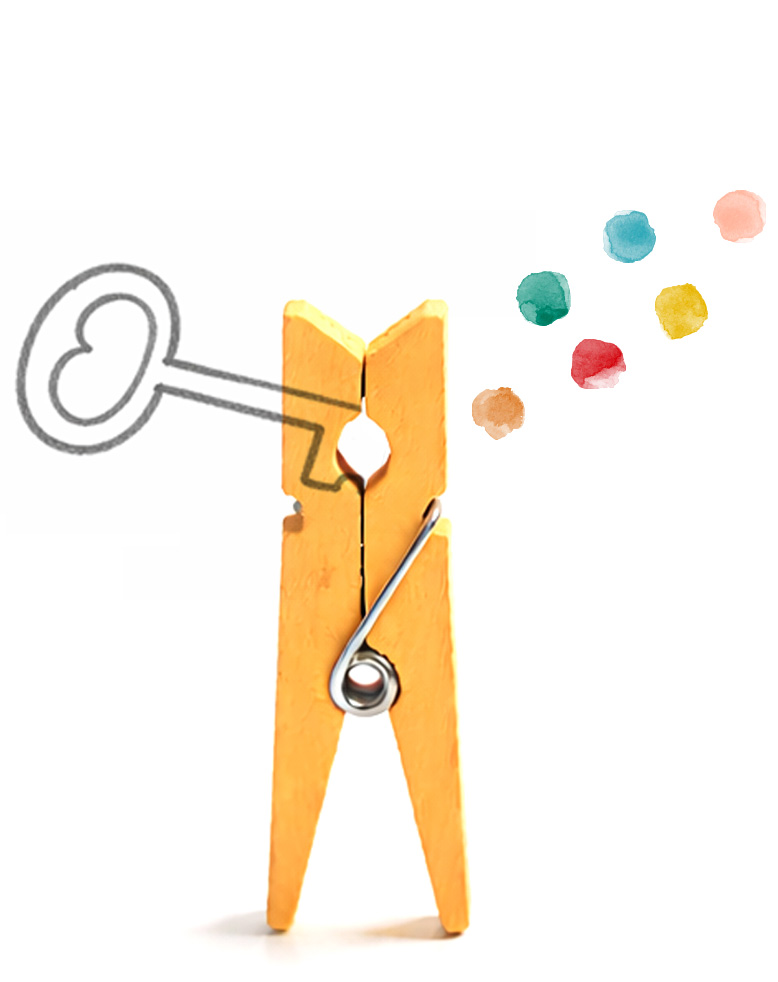 Molletta gialla - Aprire