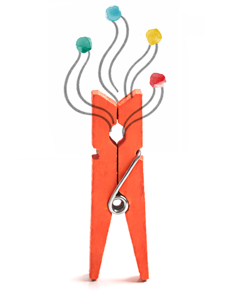 Molletta arancione - Generare